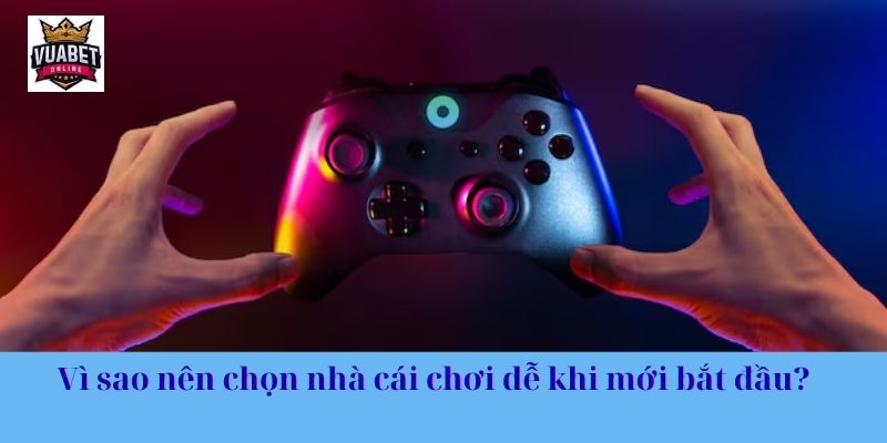 Vì sao nên chọn nhà cái chơi dễ khi mới bắt đầu?